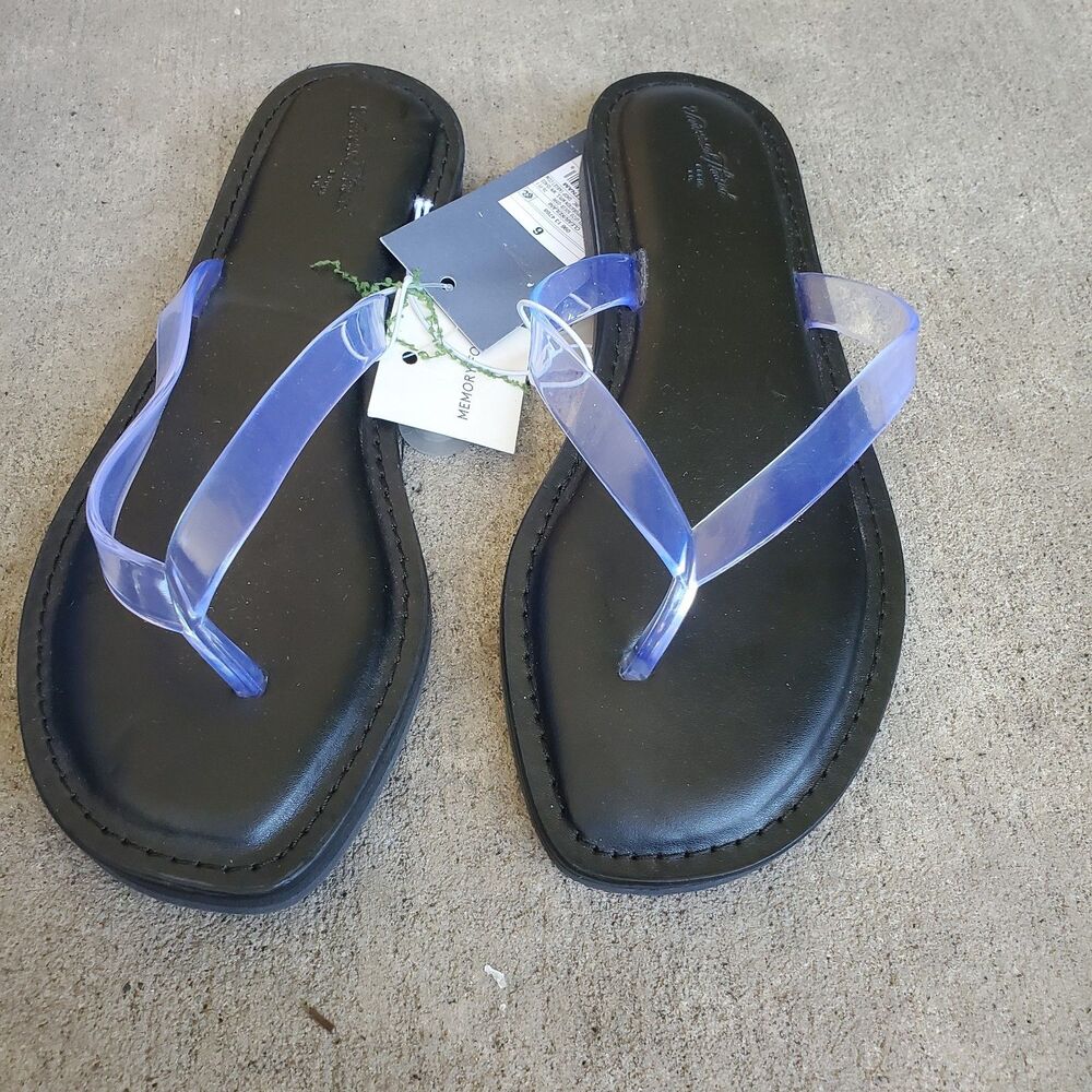 Clear Sandals Size 6